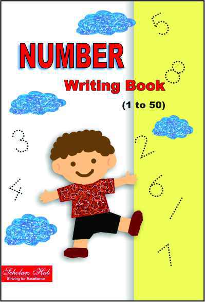 Scholars Hub Number Writing Book (1 50)